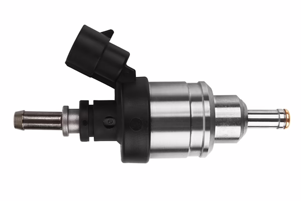 Fuel injector isolated on white background